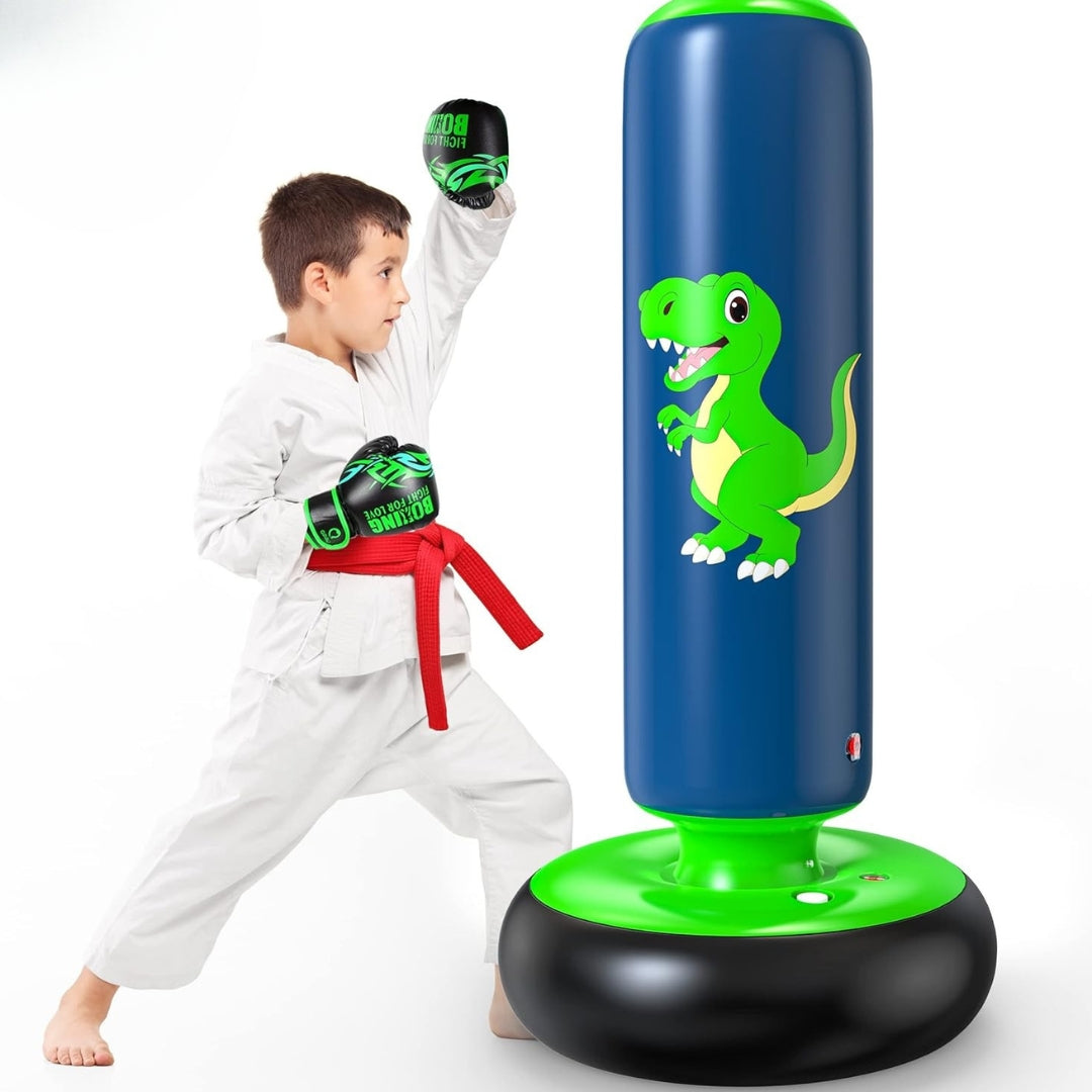 KickBuddy Inflatable Punch Bag – Turn energy into positive play