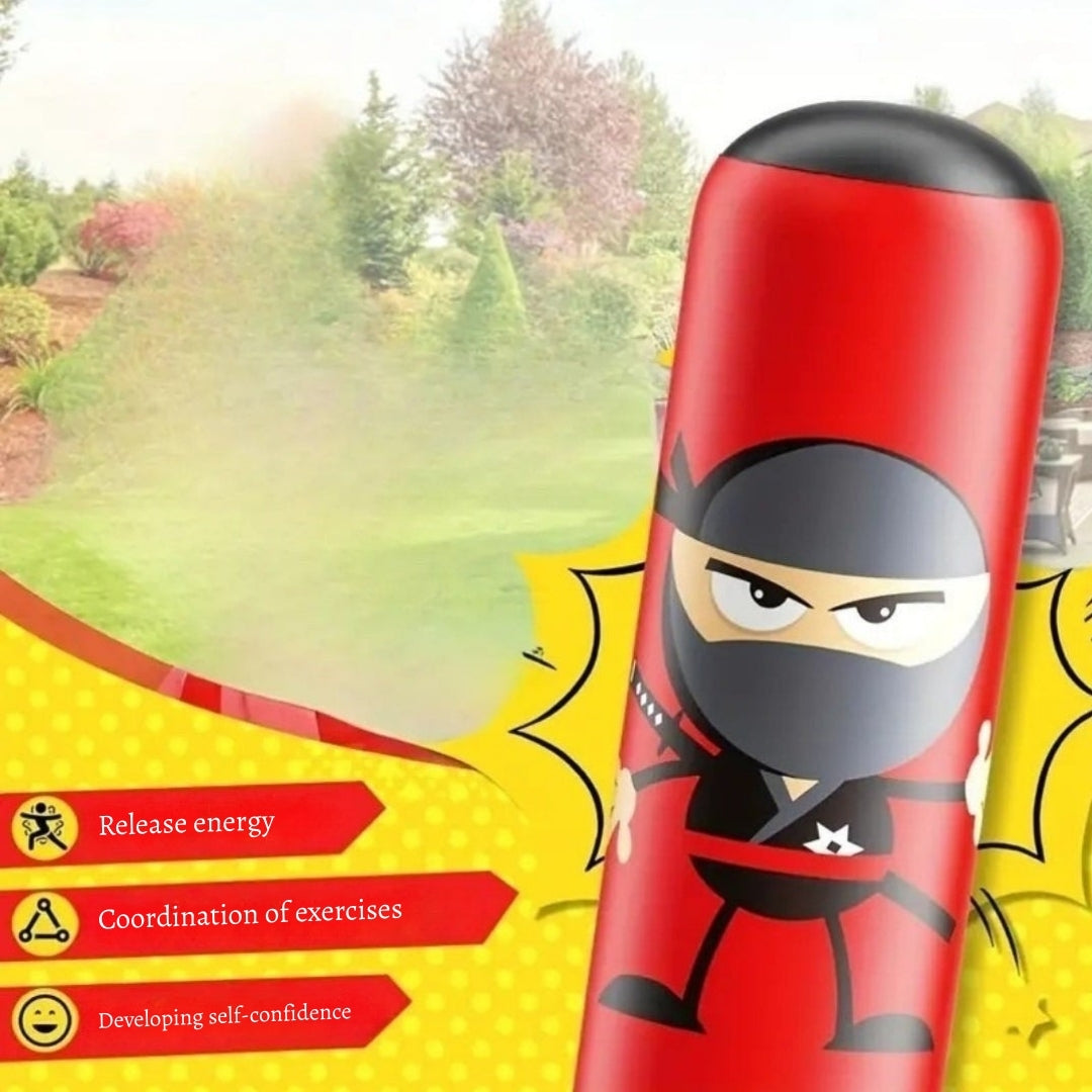 KickBuddy Inflatable Punch Bag – Turn energy into positive play