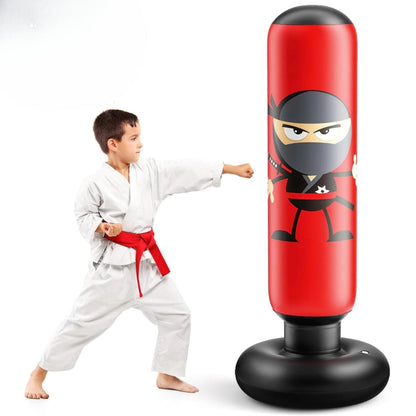 KickBuddy Inflatable Punch Bag – Turn energy into positive play